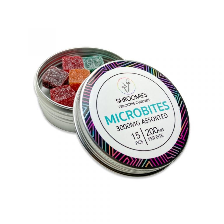 SHROOMIES MICROBITES ASSORTED– 3000MG - Moonhaus