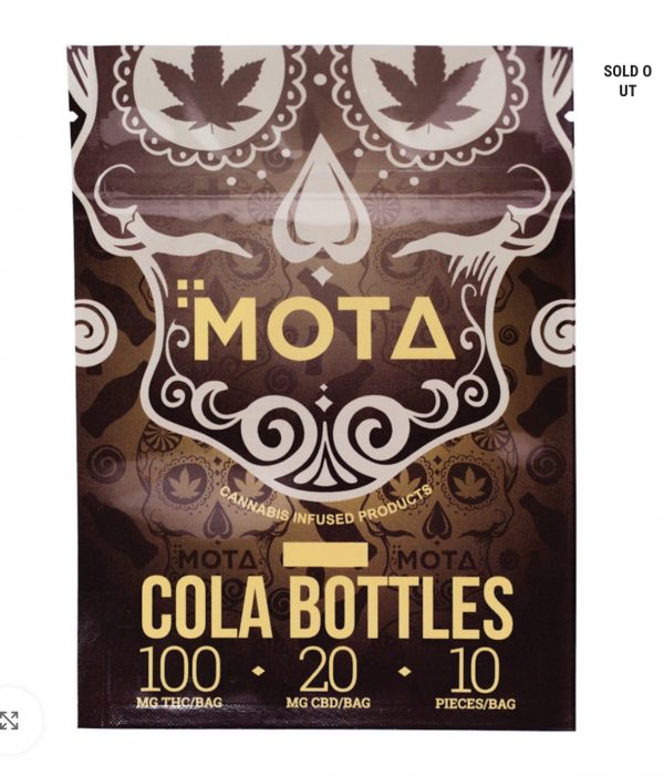 MOTA Cola Bottles Sativa 100MG THC - Moonhaus